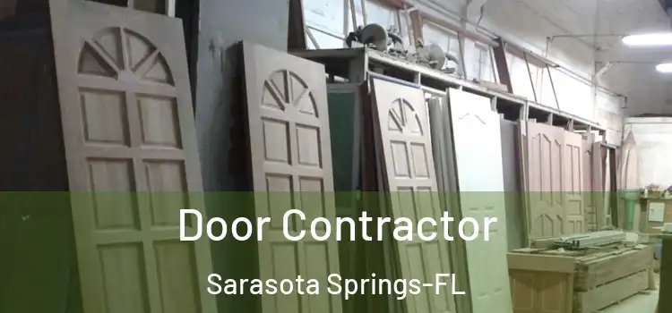 Door Contractor Sarasota Springs-FL