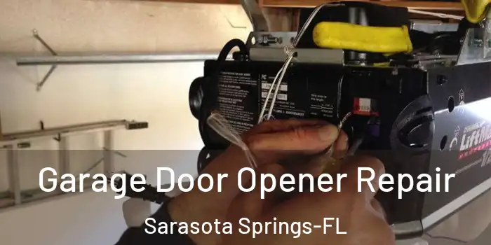  Garage Door Opener Repair Sarasota Springs-FL